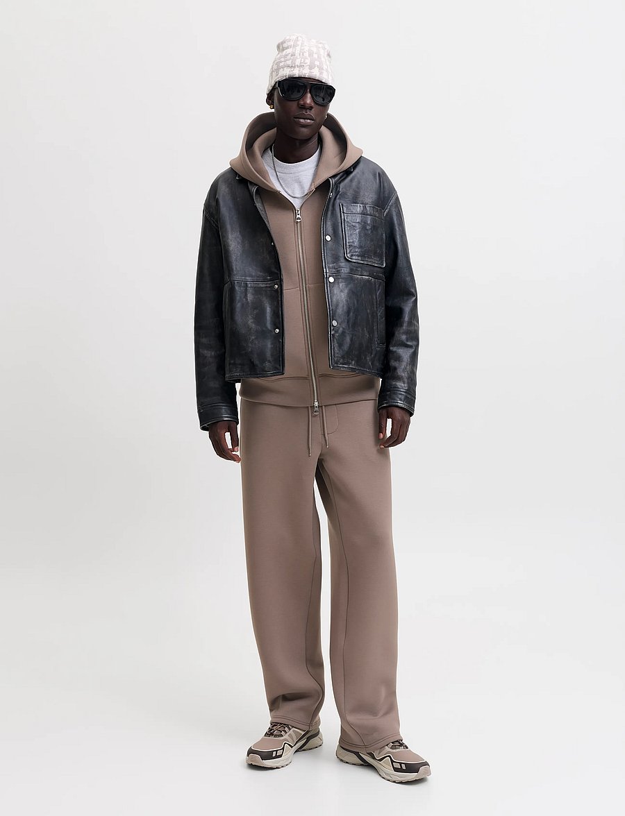 Jack & Jones - JPSTBILL LEGACY SCUBA UNC SWT PANTS NOOS - freizeithosen - falcon - 4