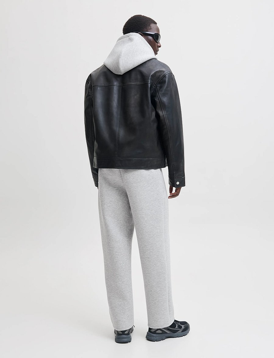 Jack & Jones - JPSTBILL LEGACY SCUBA UNC SWT PANTS NOOS - freizeithosen - light grey melange - 3