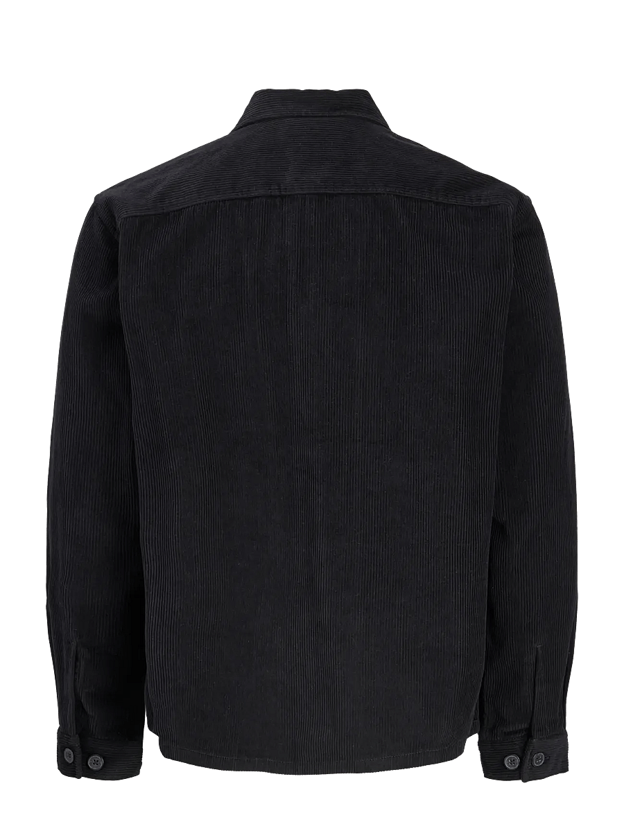 Jack & Jones - JORTORONTO CORDUDOY ZIP SHIRT LS BF - black - 1