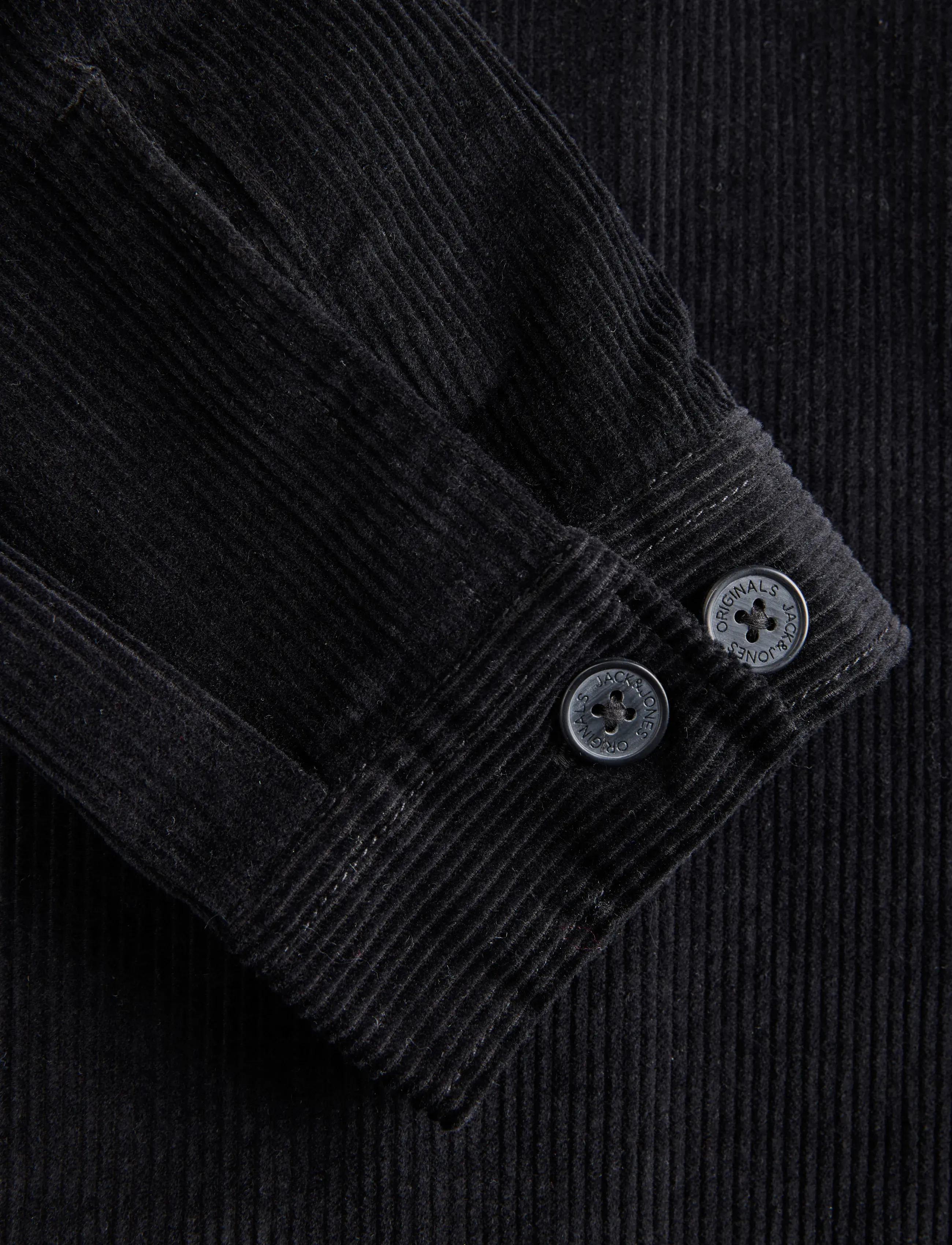 Jack & Jones - JORTORONTO CORDUDOY ZIP SHIRT LS BF - black - 2