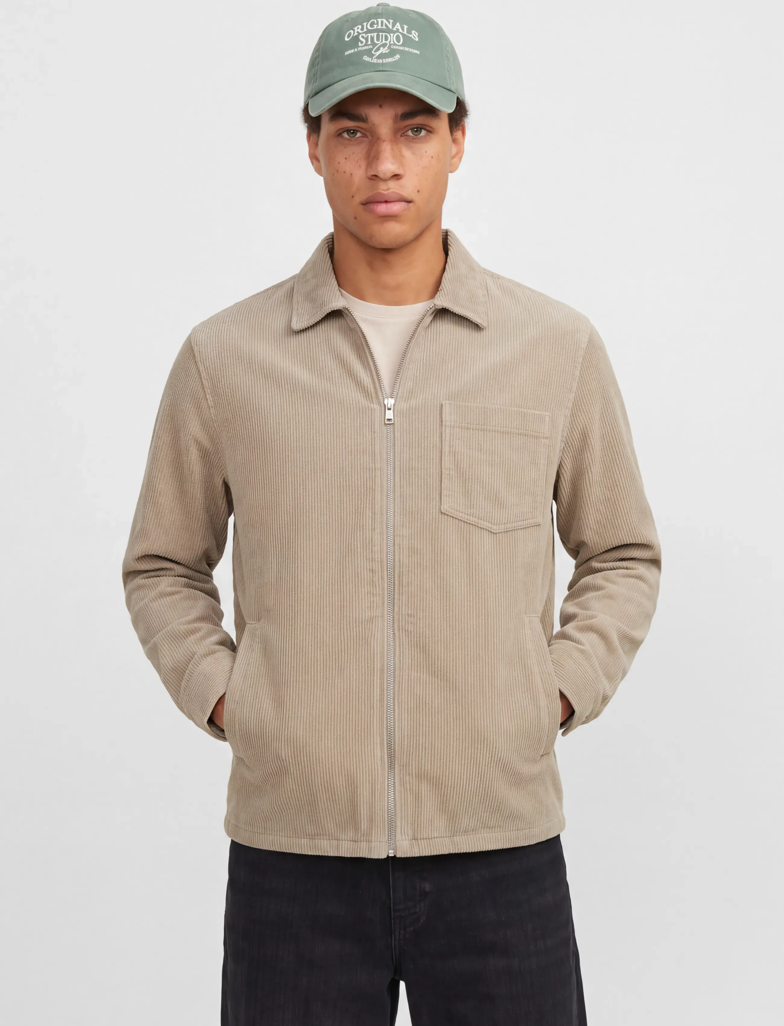Jortoronto Cordudoy Zip Shirt Ls Bf