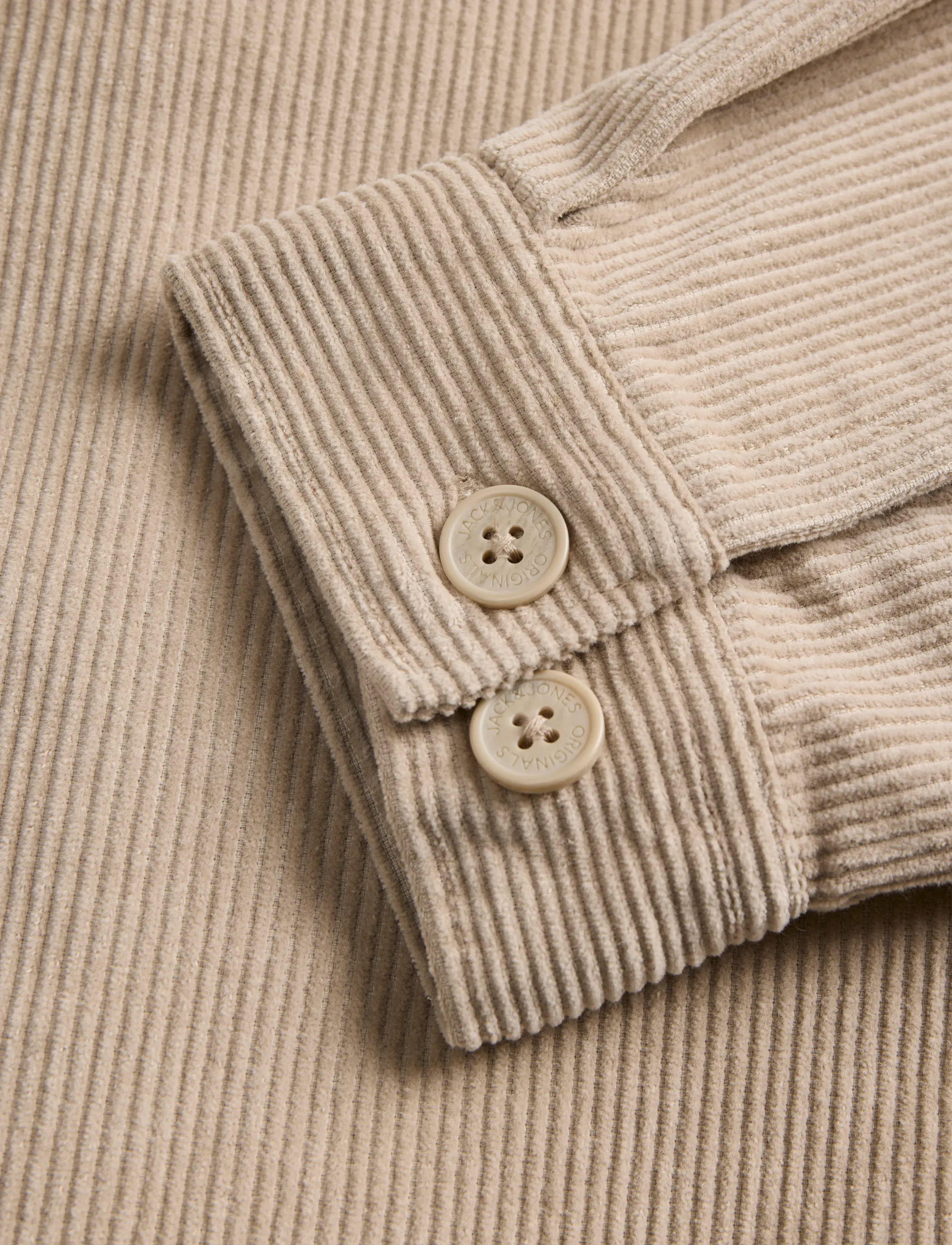 Jack & Jones - JORTORONTO CORDUDOY ZIP SHIRT LS BF - feather gray - 3