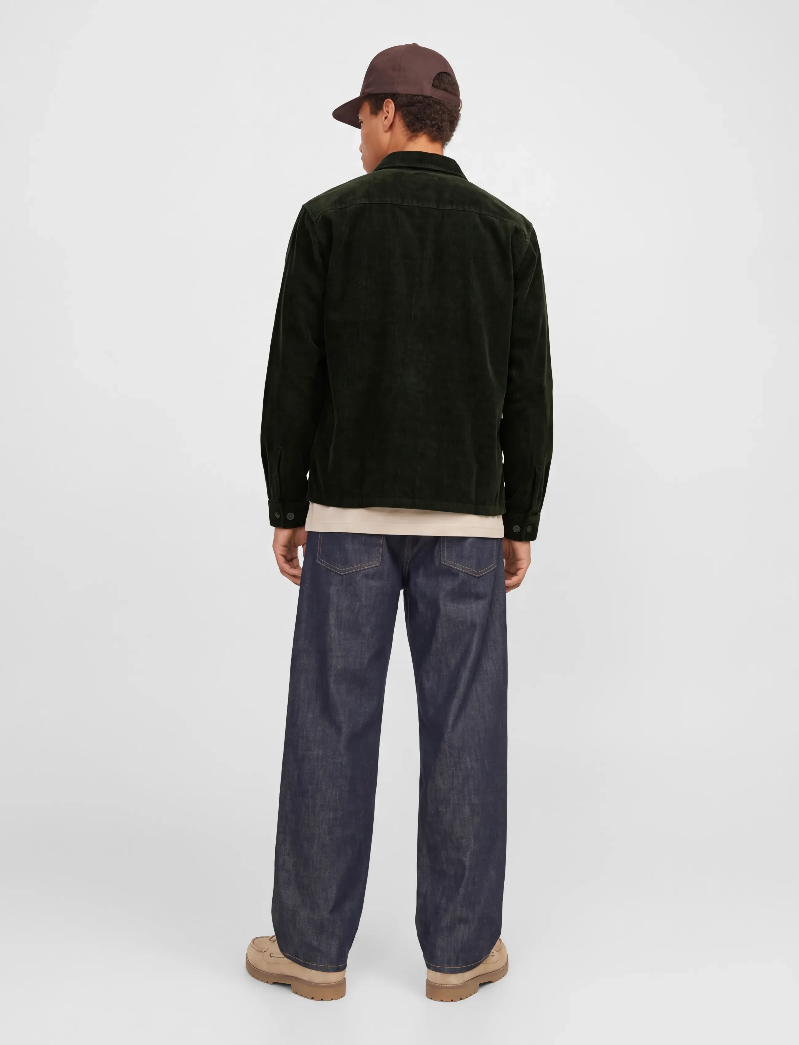 Jack & Jones - JORTORONTO CORDUDOY ZIP SHIRT LS BF - corduroy shirts - rosin - 2