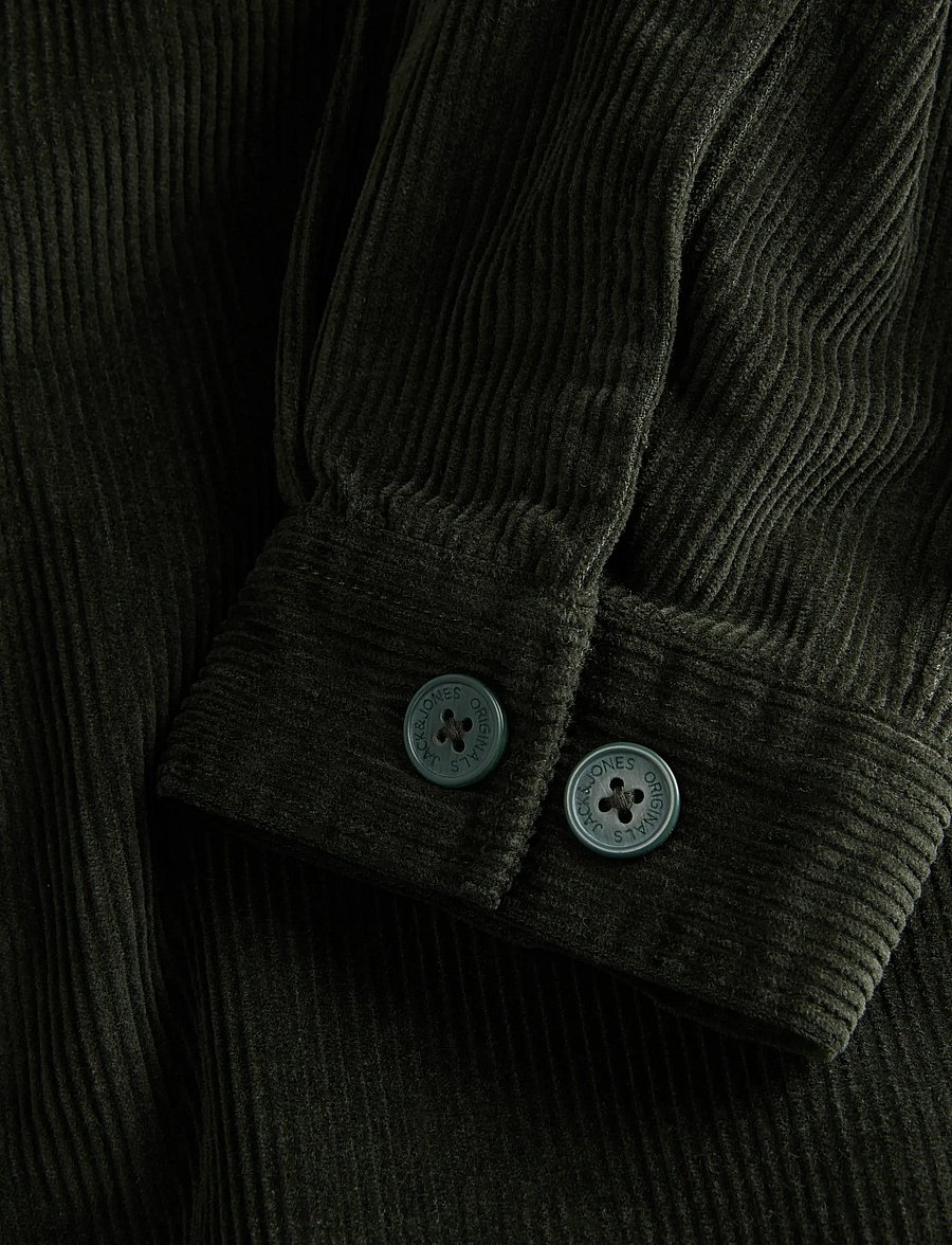 Jack & Jones - JORTORONTO CORDUDOY ZIP SHIRT LS BF - rosin - 3