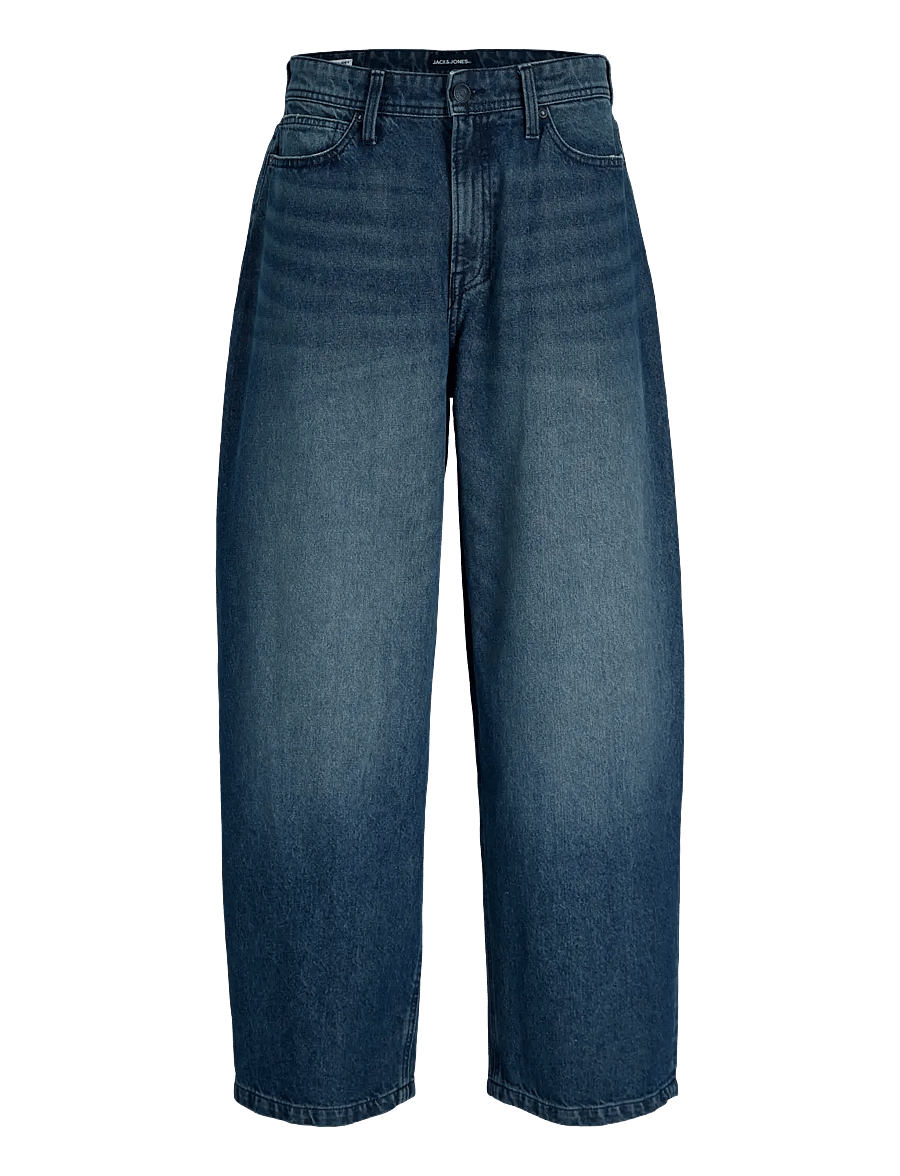 Jack & Jones - JJIJOEY JJCREW AT 229 - loose jeans - blue denim - 0
