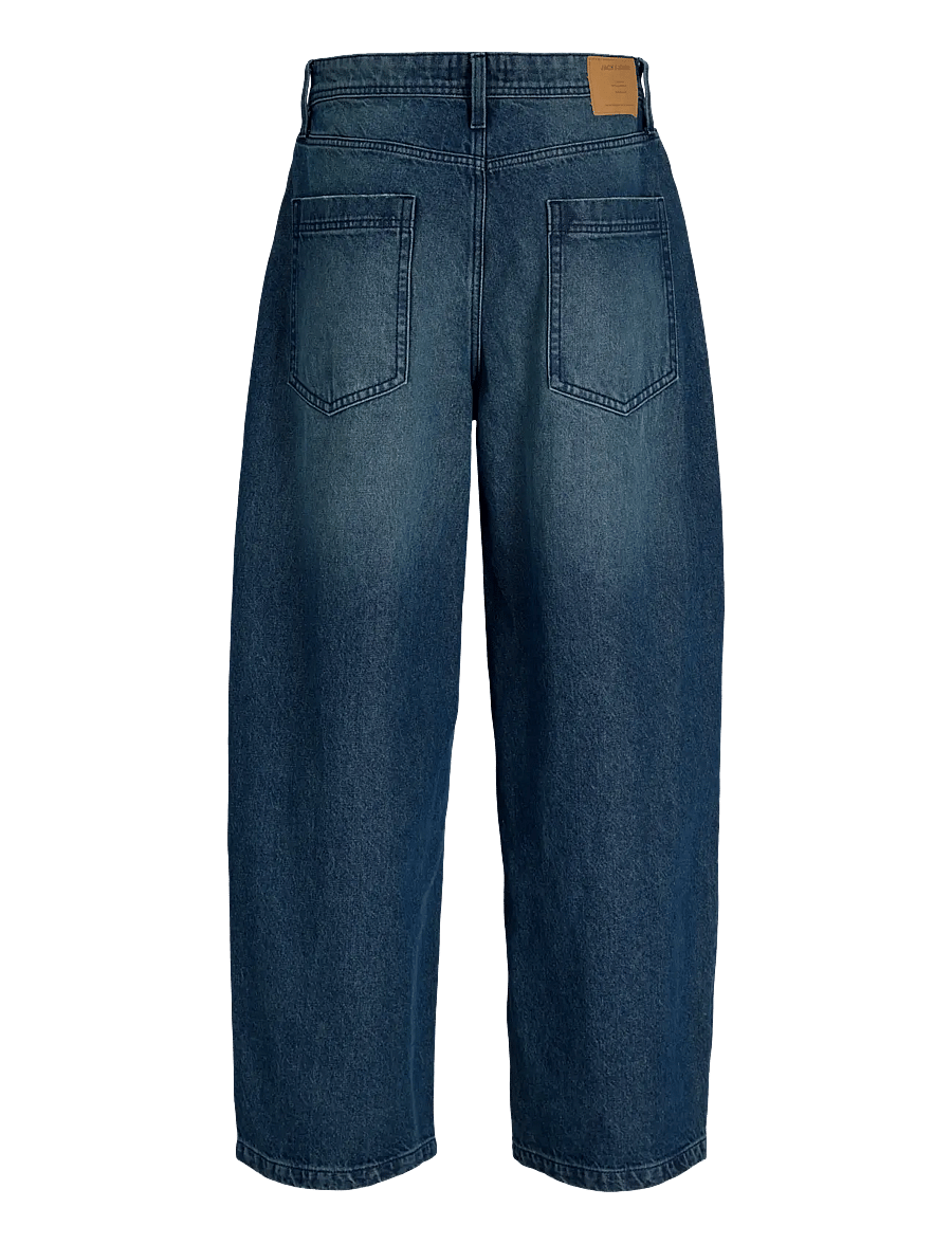 Jack & Jones - JJIJOEY JJCREW AT 229 - loose jeans - blue denim - 1