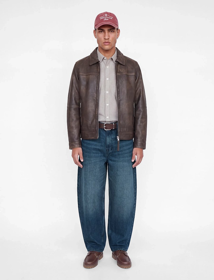 Jack & Jones - JJIJOEY JJCREW AT 229 - loose jeans - blue denim - 2