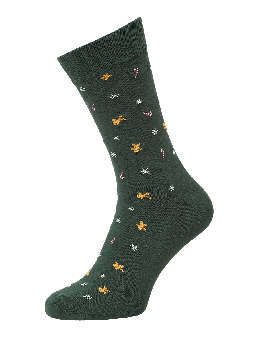 Jack & Jones - JACXMAS GINGERBREAD GIFTBOX - sokker - pine grove - 2