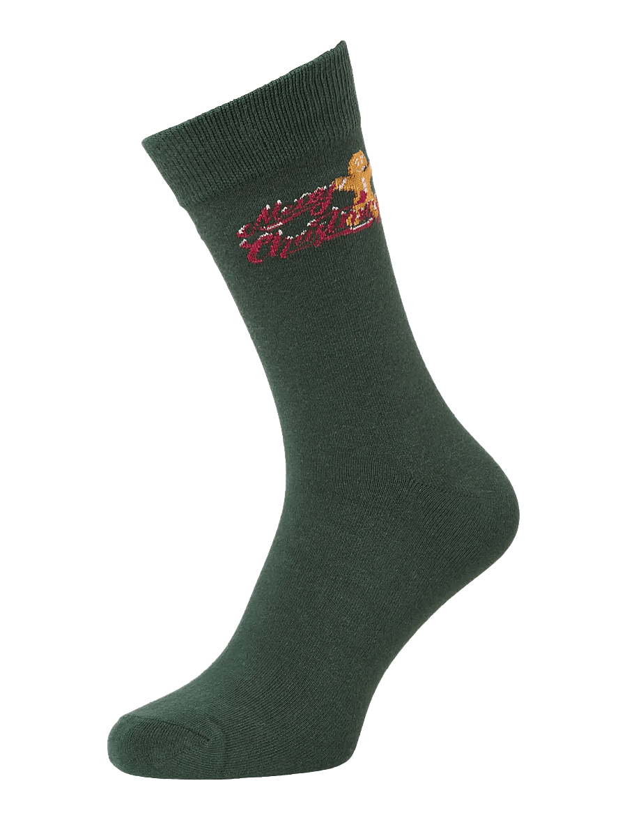 Jack & Jones - JACXMAS GINGERBREAD GIFTBOX - sokker - pine grove - 3