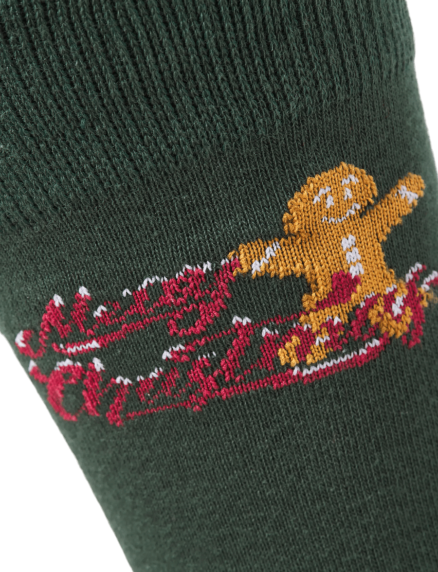 Jack & Jones - JACXMAS GINGERBREAD GIFTBOX - sokker - pine grove - 5