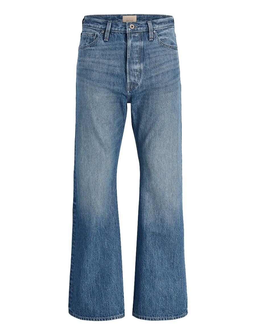 Jack & Jones - JJITOBY JJCOOPER AM 988 - weite jeans - blue denim - 0