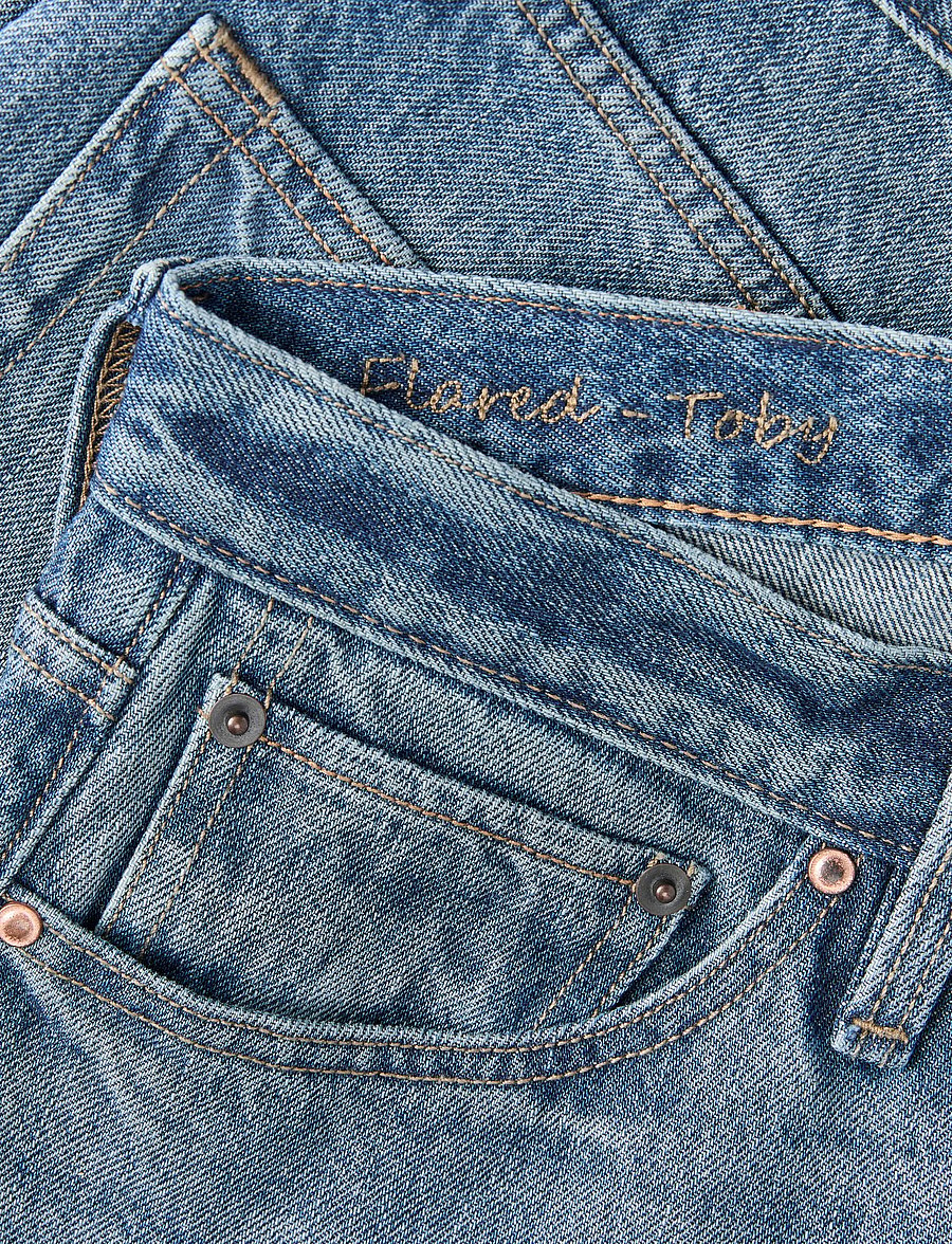 Jack & Jones - JJITOBY JJCOOPER AM 988 - weite jeans - blue denim - 3