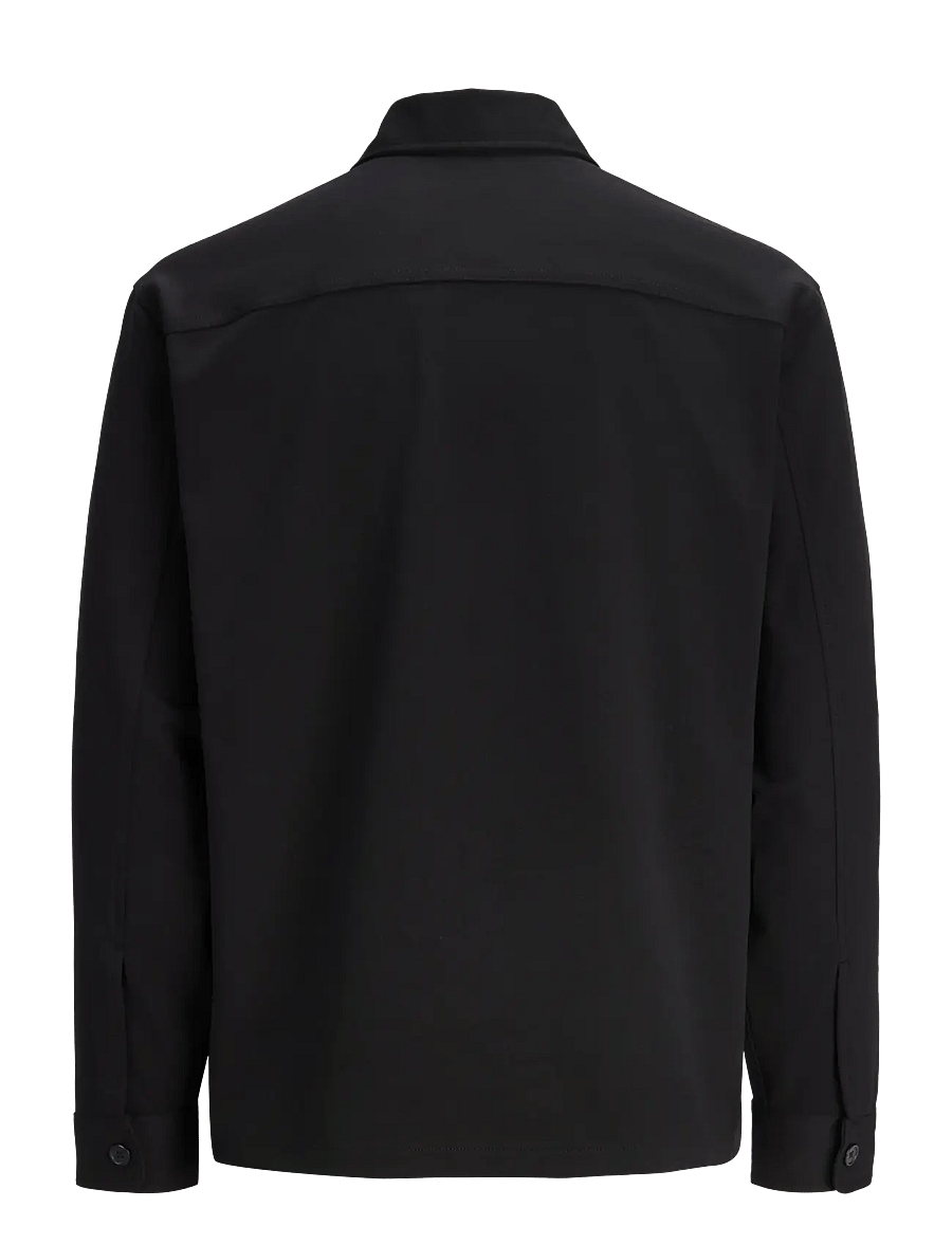 Jack & Jones - JJEWILLIAM SWEAT OVERSHIRT LS NOOS - Überhemden - black - 2