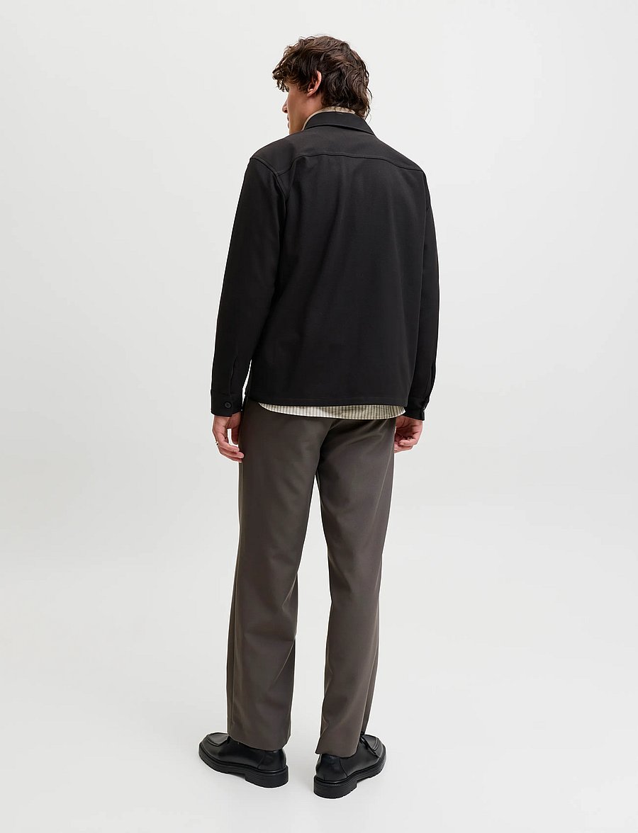 Jack & Jones - JJEWILLIAM SWEAT OVERSHIRT LS NOOS - black - 3