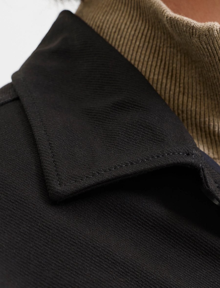 Jack & Jones - JJEWILLIAM SWEAT OVERSHIRT LS NOOS - black - 5