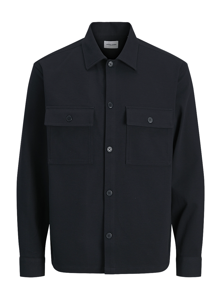 Jack & Jones - JJEWILLIAM SWEAT OVERSHIRT LS NOOS - dark navy - 1