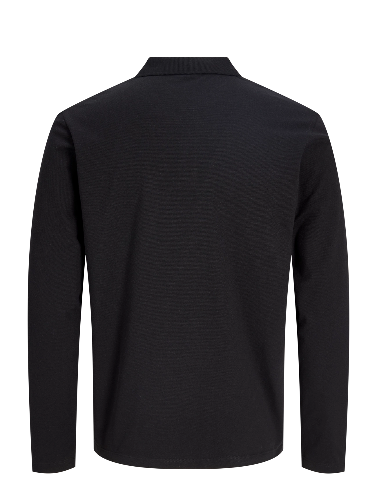 Jack & Jones - JJKANE POLO LS - pikkade varrukatega kootud polod - black - 1