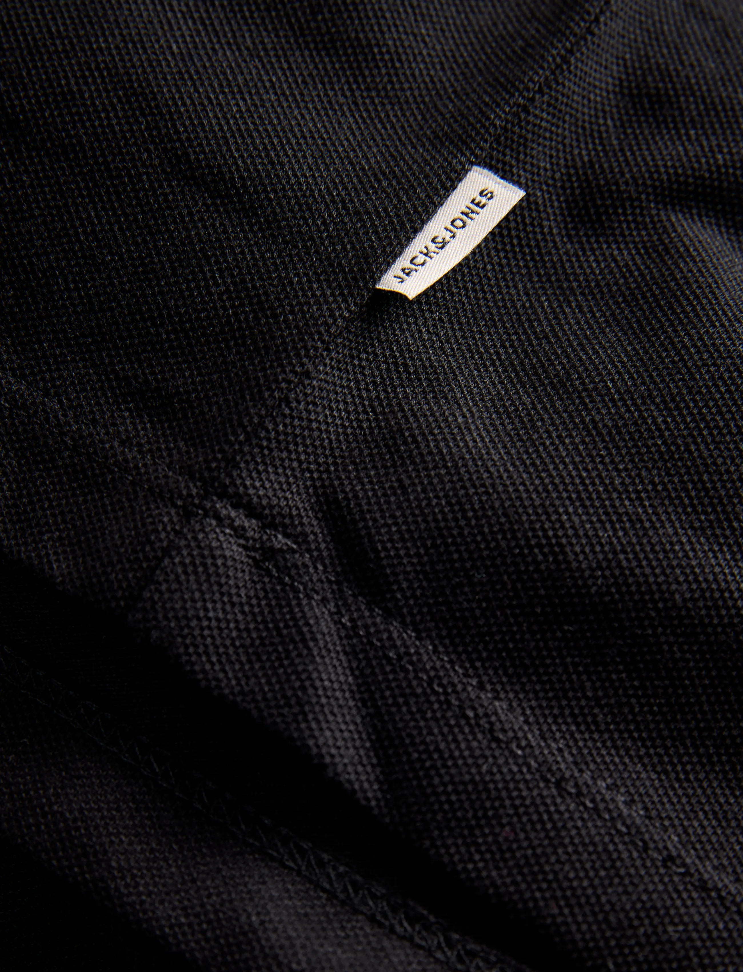 Jack & Jones - JJKANE POLO LS - pikkade varrukatega kootud polod - black - 2
