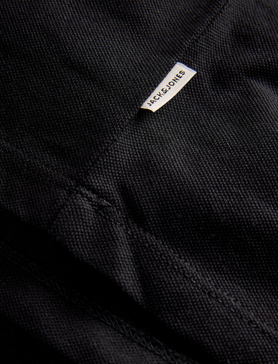 Jack & Jones - JJKANE POLO LS - pikkade varrukatega kootud polod - black - 2