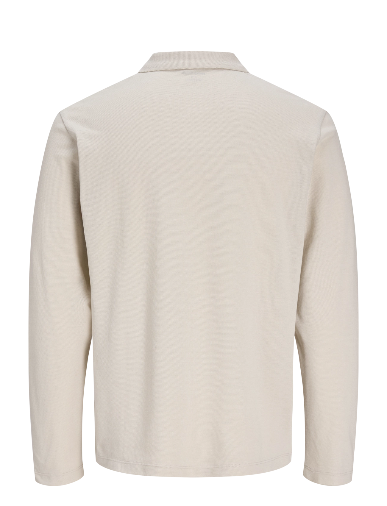 Jack & Jones - JJKANE POLO LS - pikkade varrukatega kootud polod - moonbeam - 2