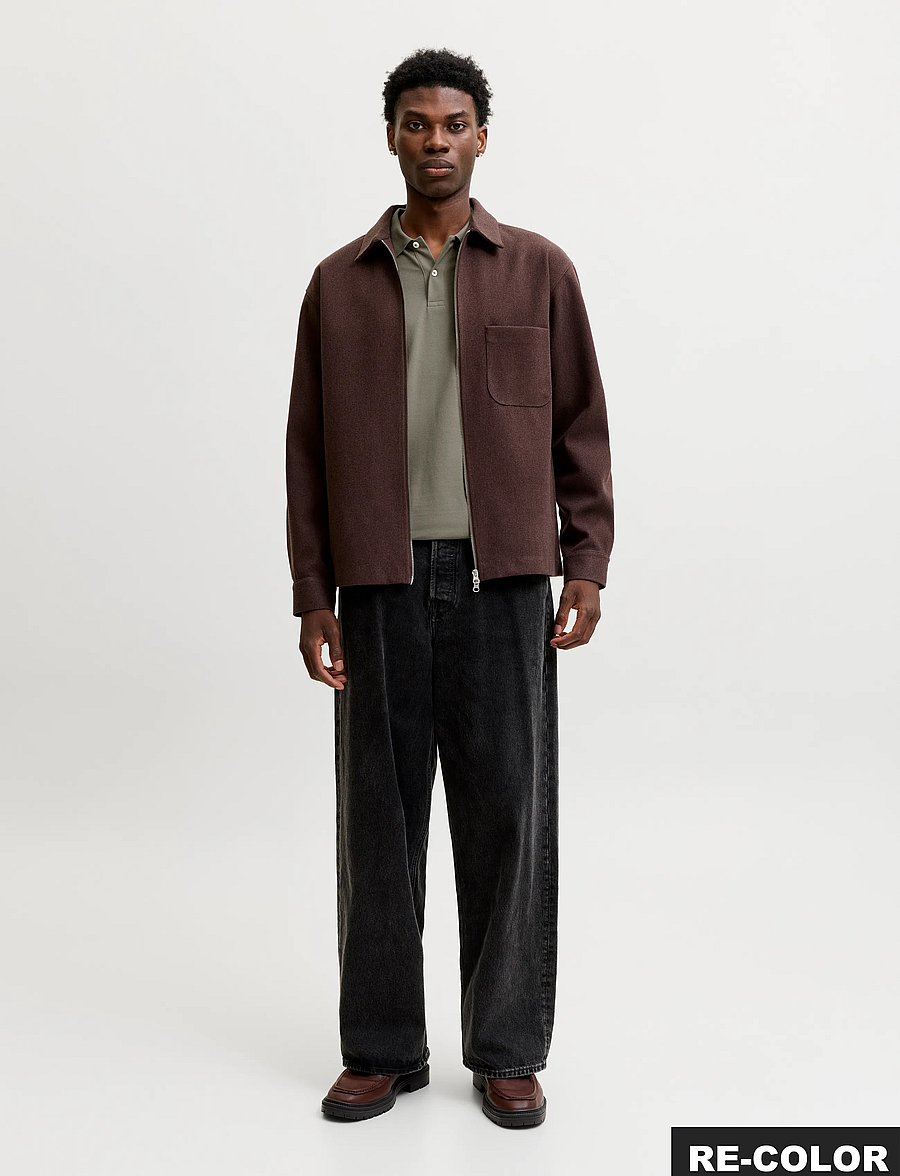 Jack & Jones - JJKANE POLO LS - langärmelige strick-polohemden - vetiver - 4