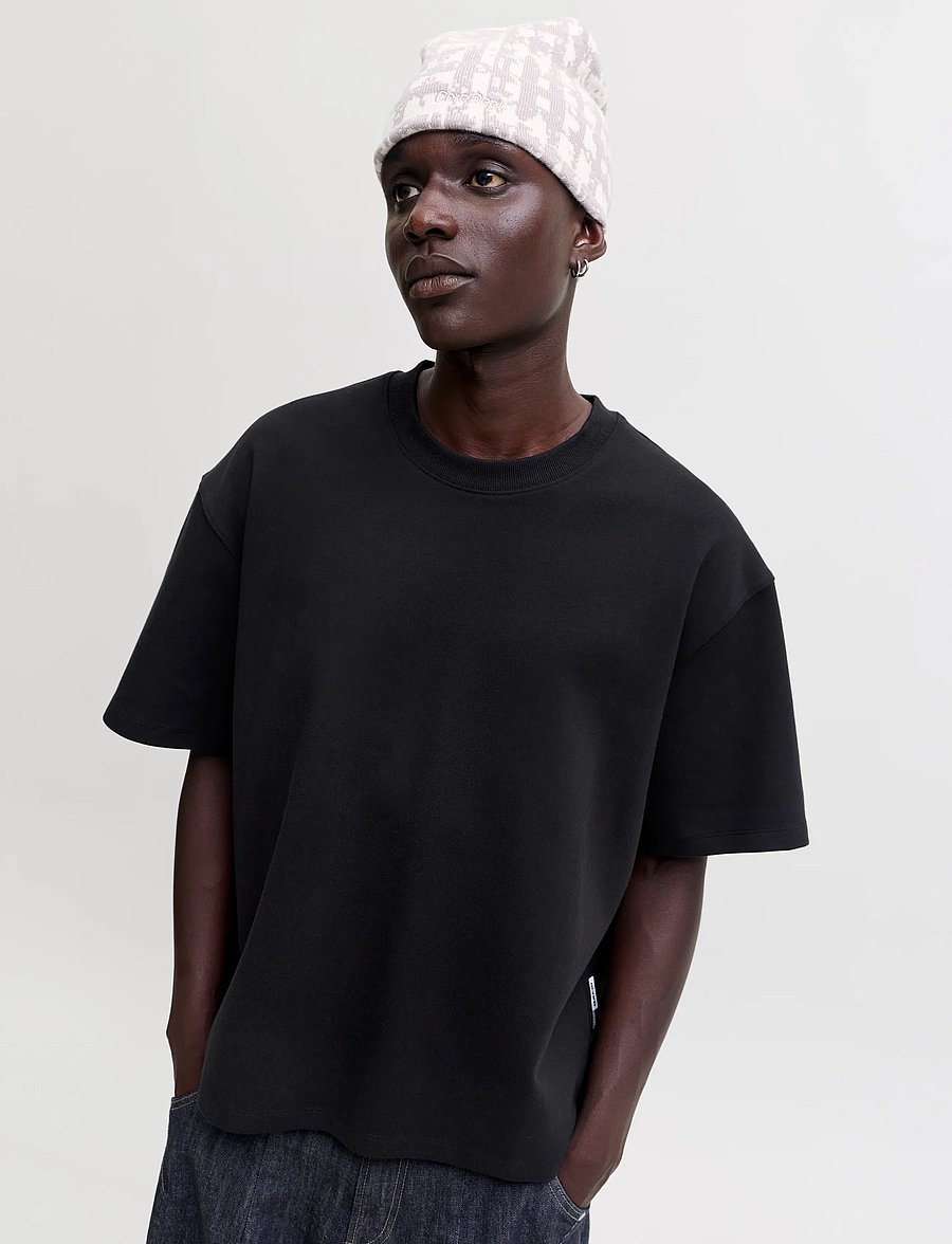 Jack & Jones - JCOLEGACY SCUBA TEE SS CN - kurzärmelige t-shirts - black - 5