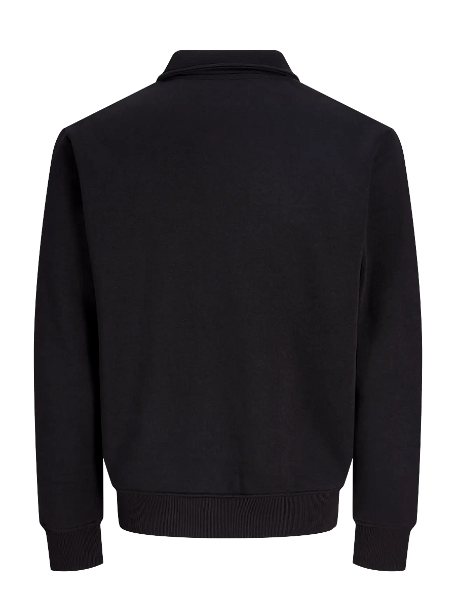 Jack & Jones - JJBRADLEY SWEAT ZIP POLO - black - 2