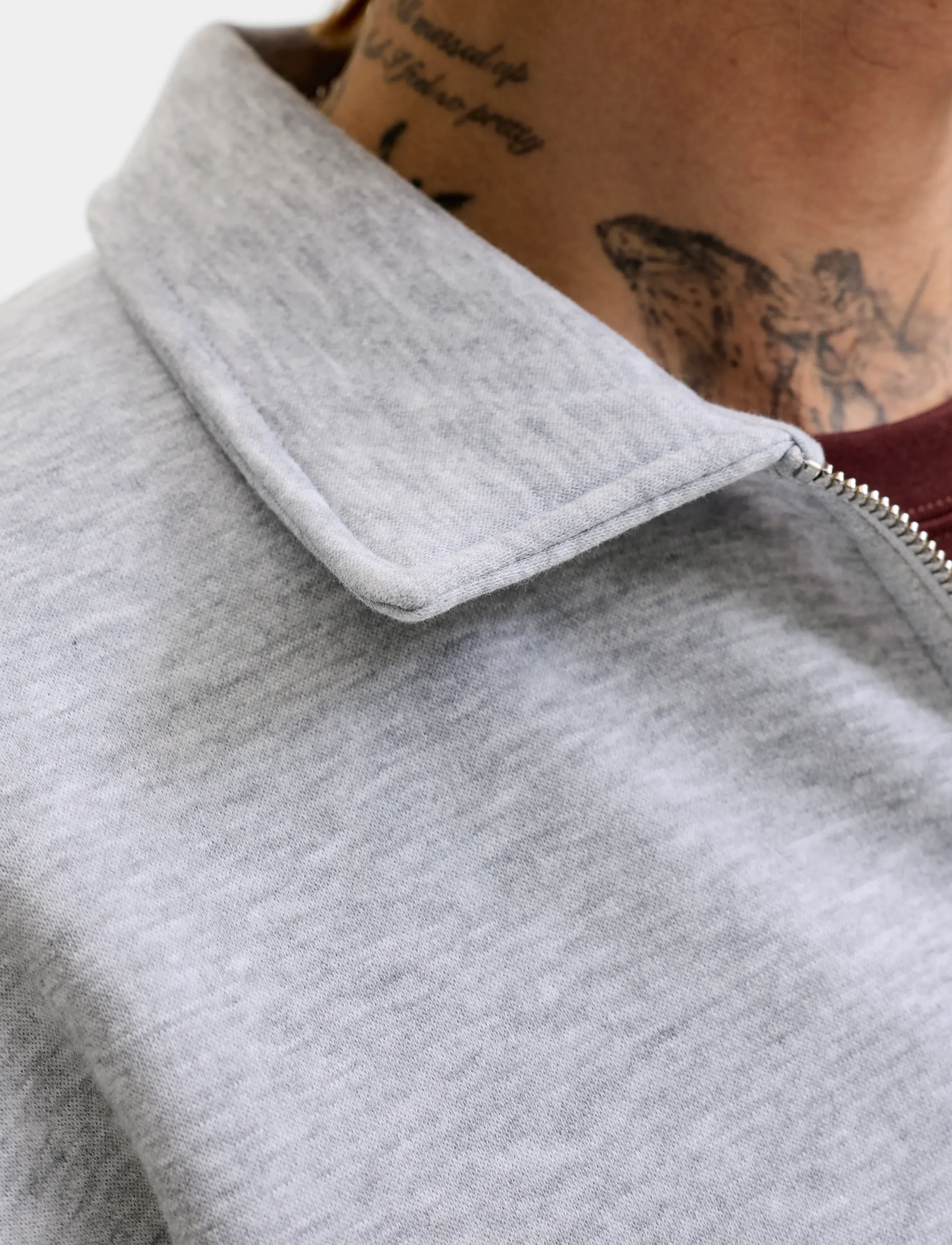 JACK & JONES Jjbradley Sweat Zip Polo pikéer herr – bild 6