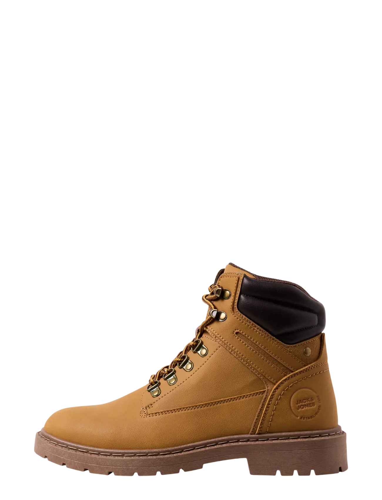 Jack & Jones JFWALCAN PU BOOT BF - Skor - HONEY / brown