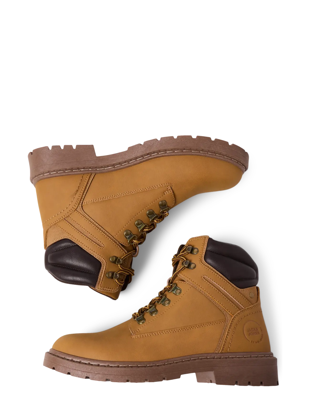 Jack & Jones - JFWALCAN PU BOOT BF - honey - 3