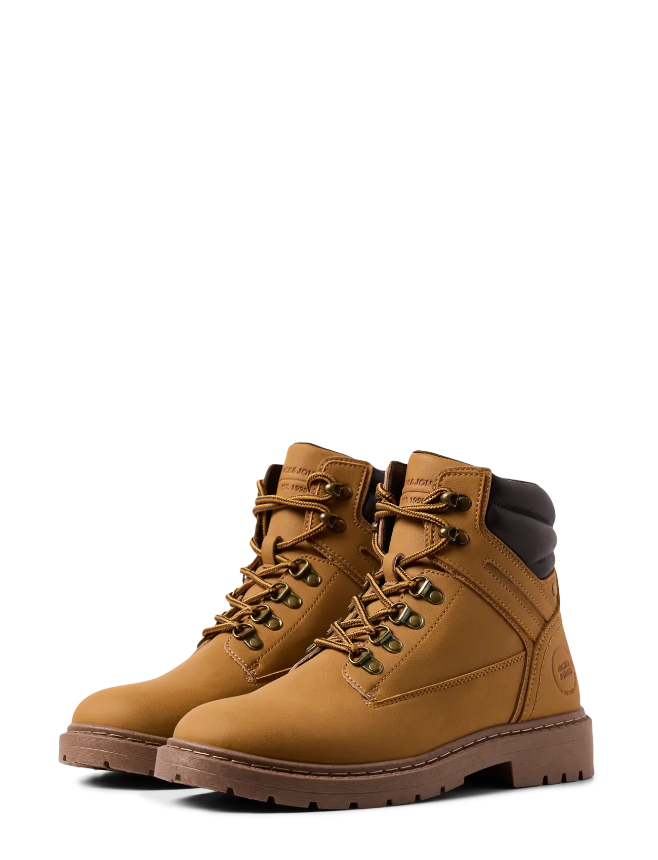 Jack & Jones - JFWALCAN PU BOOT BF - honey - 4