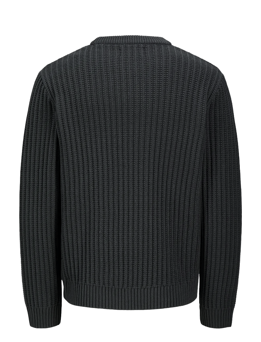 Jack & Jones - JJJAXON KNIT CREW NECK - rundhals - asphalt - 1