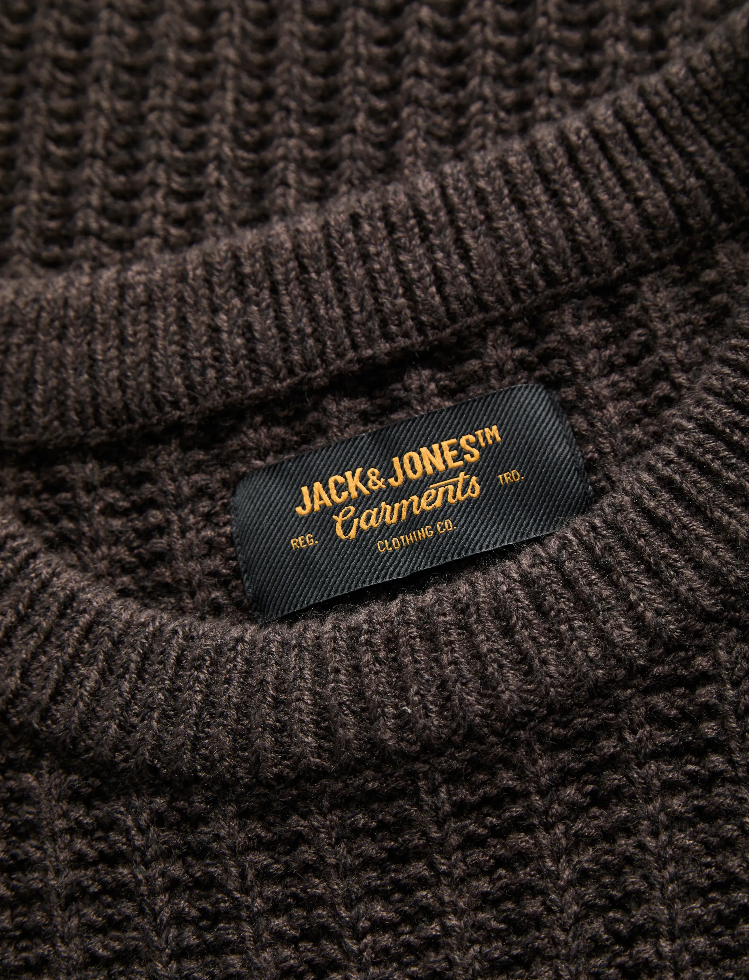 Jack & Jones - JJJAXON KNIT CREW NECK - rundhals - mulch - 2