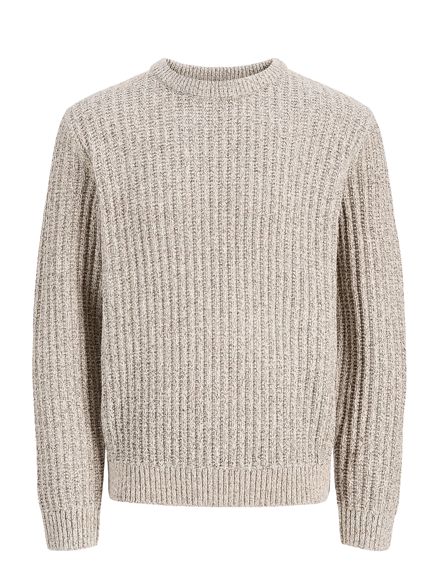 Jack & Jones - JJJAXON KNIT CREW NECK - rundhals - sea salt - 0