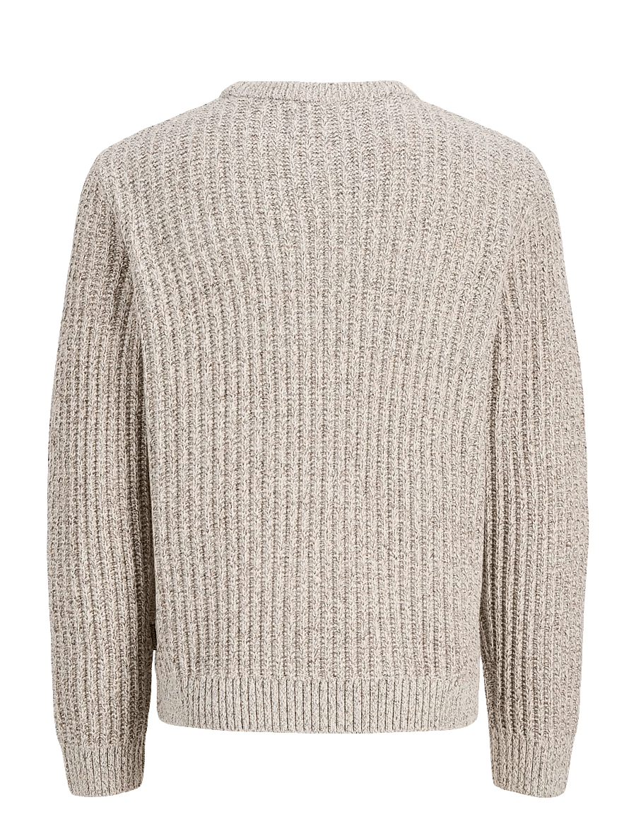 Jack & Jones - JJJAXON KNIT CREW NECK - rundhals - sea salt - 1