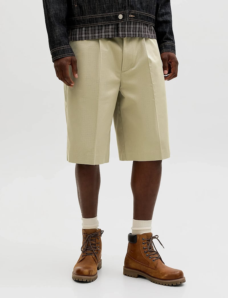 Jack & Jones - JPSTOWEN OTIS CHINO SHORT E STYD SS26 - chinos shorts - lemon pepper - 0