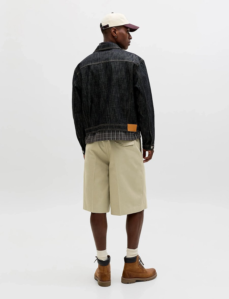 Jack & Jones - JPSTOWEN OTIS CHINO SHORT E STYD SS26 - chino lühikesed püksid - lemon pepper - 3