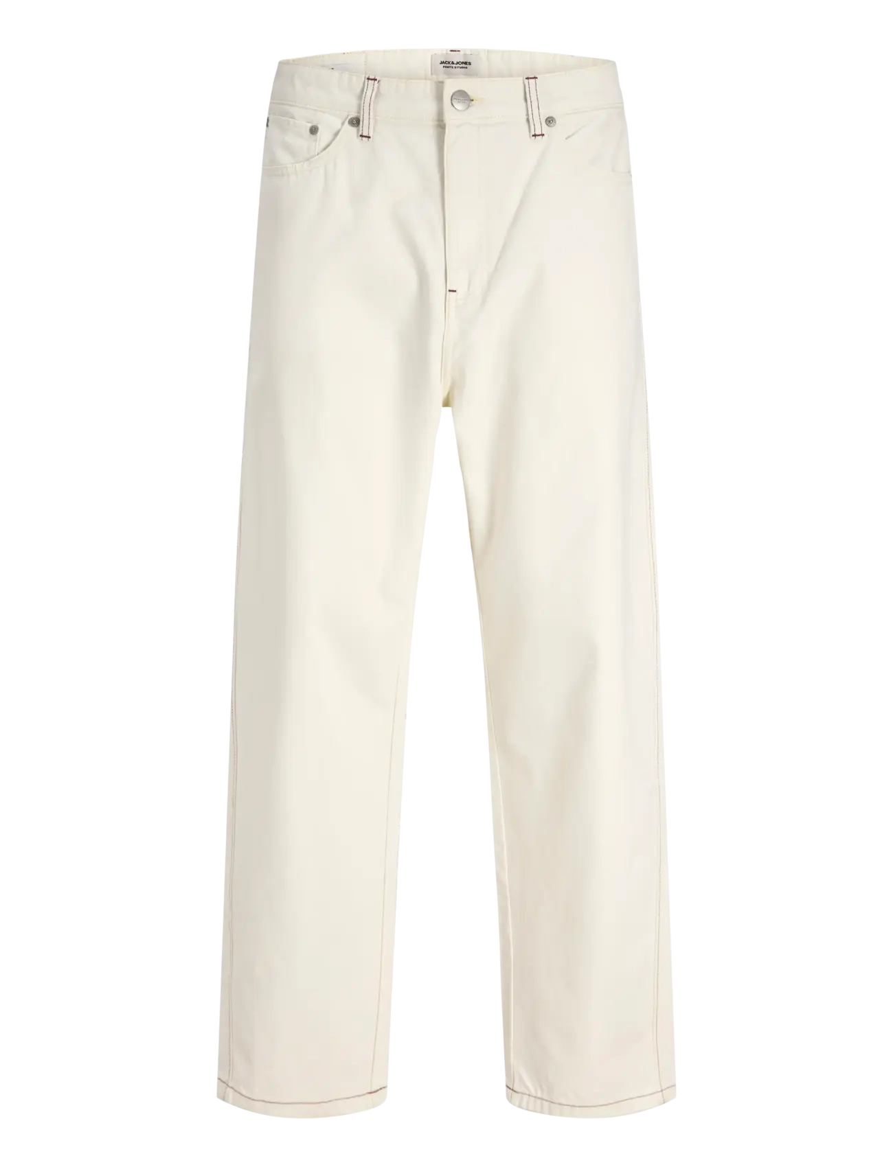 Jack & Jones - JPSTALEX CONTRAST 5 POCKET PANT STYDSS26 - antique white - 1