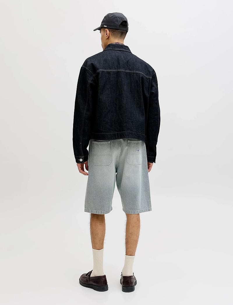 Jack & Jones - JPSTALEX HICKORY SHORT XLNG STYD SS26 - jorts - dark navy - 3