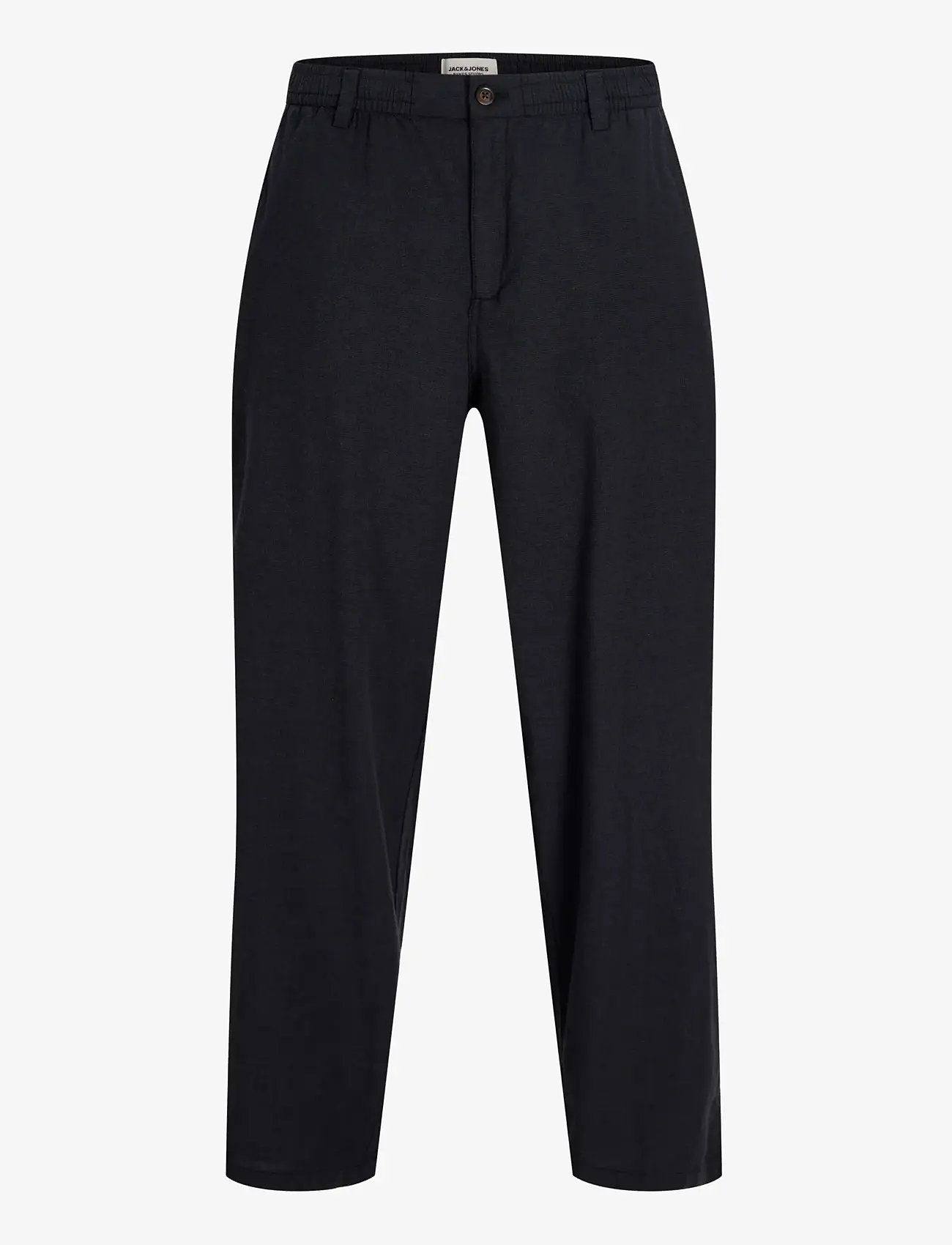 Jack & Jones - JPSTEVAN BREEZE PANTS STYD SS26 - linnebyxor - black - 1