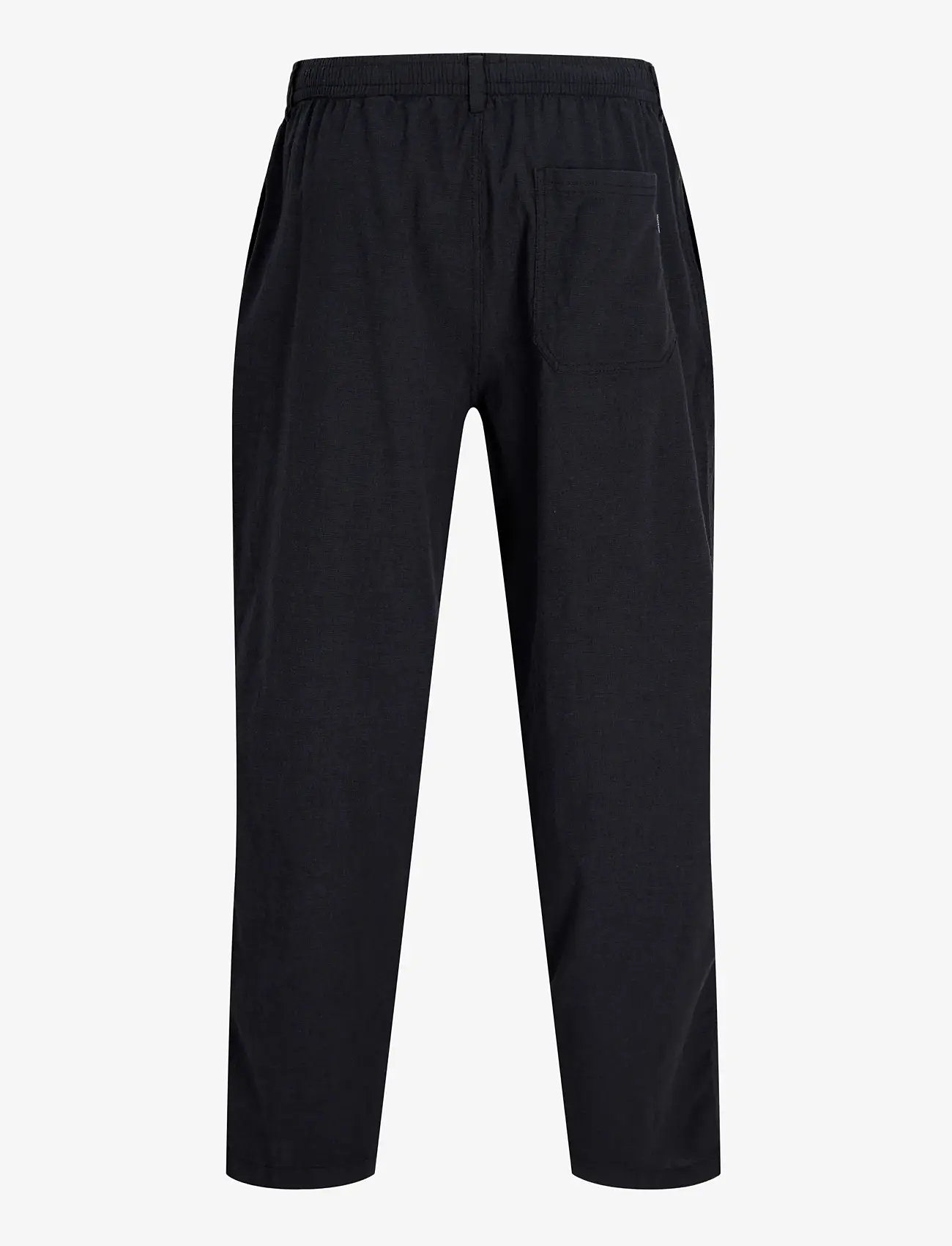 Jack & Jones - JPSTEVAN BREEZE PANTS STYD SS26 - linnebyxor - black - 2