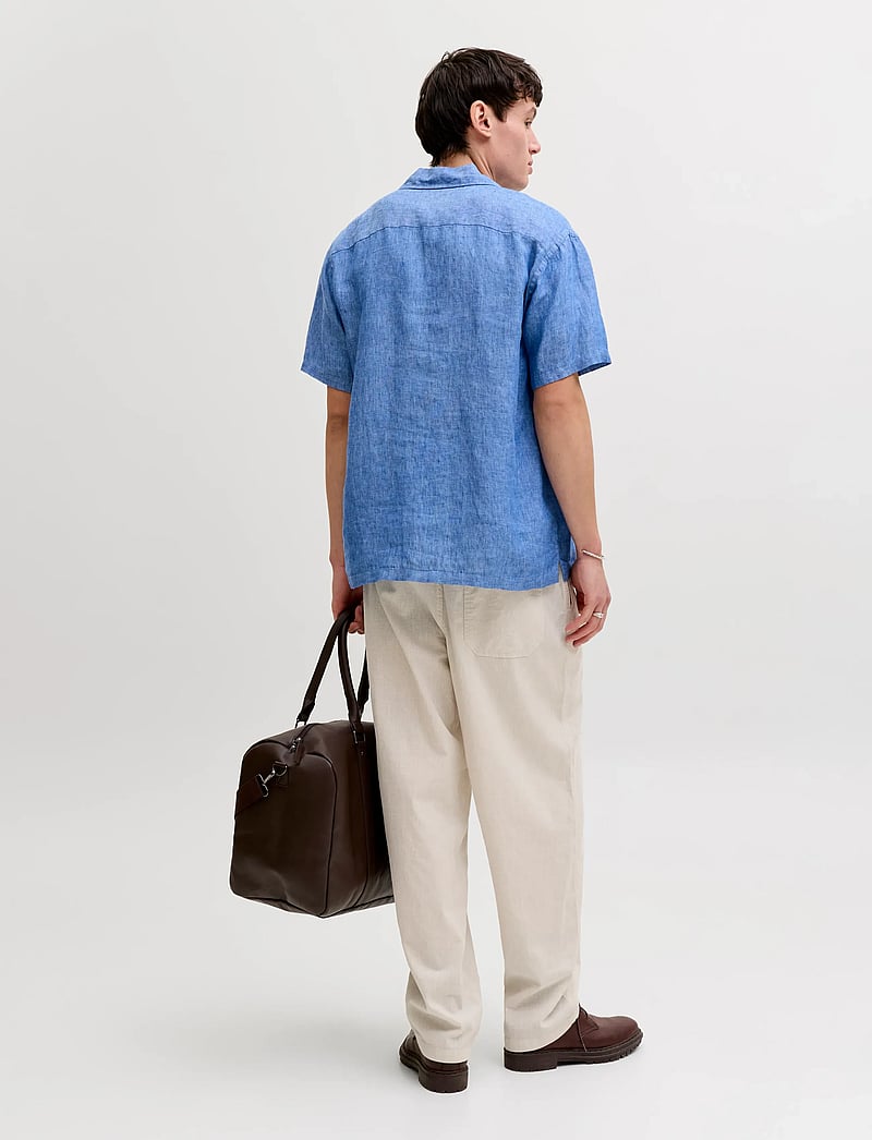 Jack & Jones - JPSTEVAN BREEZE PANTS STYD SS26 - leinenhosen - string - 3