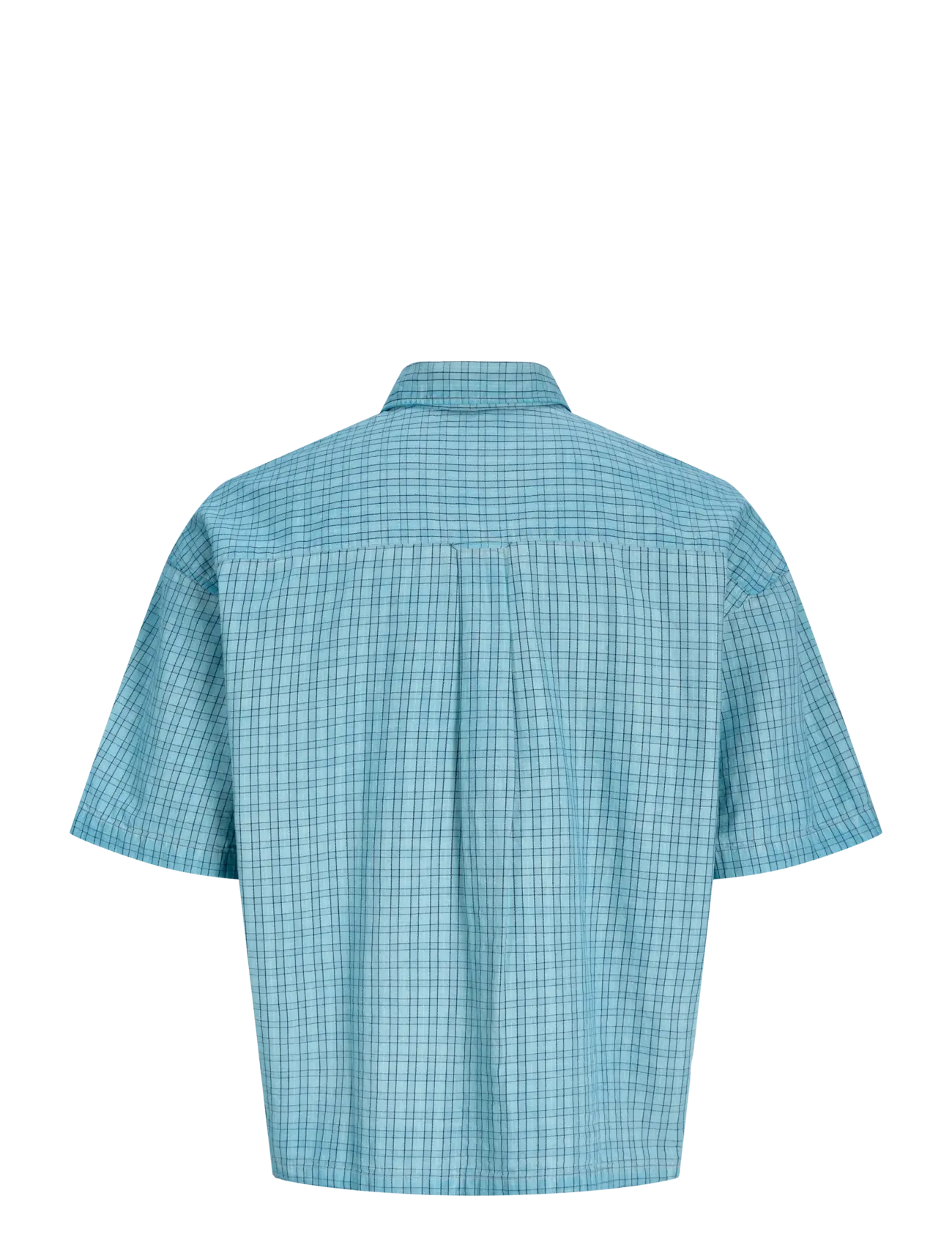 Jack & Jones - JCOOVERDYED SHIRT SS STYD SS26 - omphalodes - 2