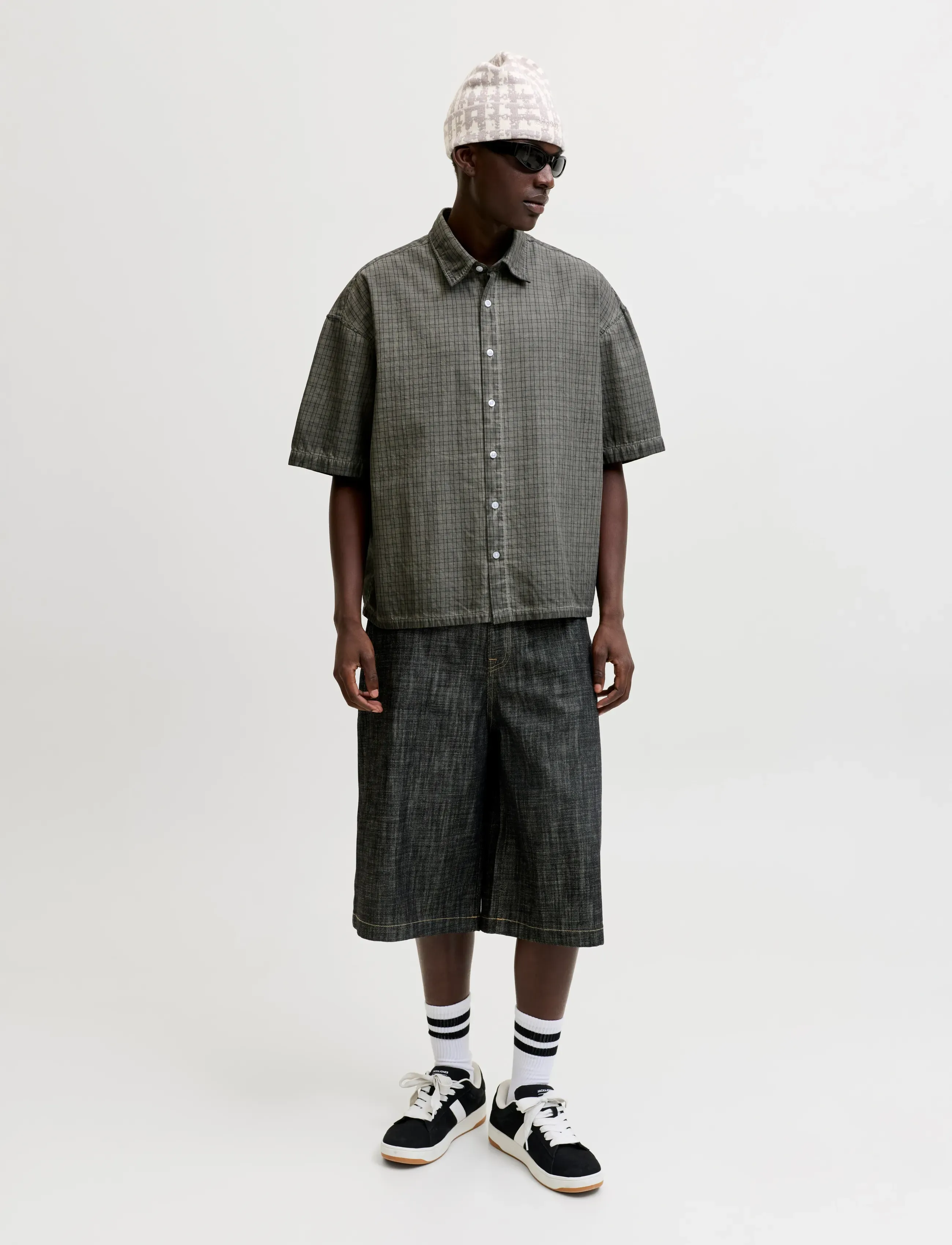 Jack & Jones - JCOOVERDYED SHIRT SS STYD SS26 - vapor blue - 4