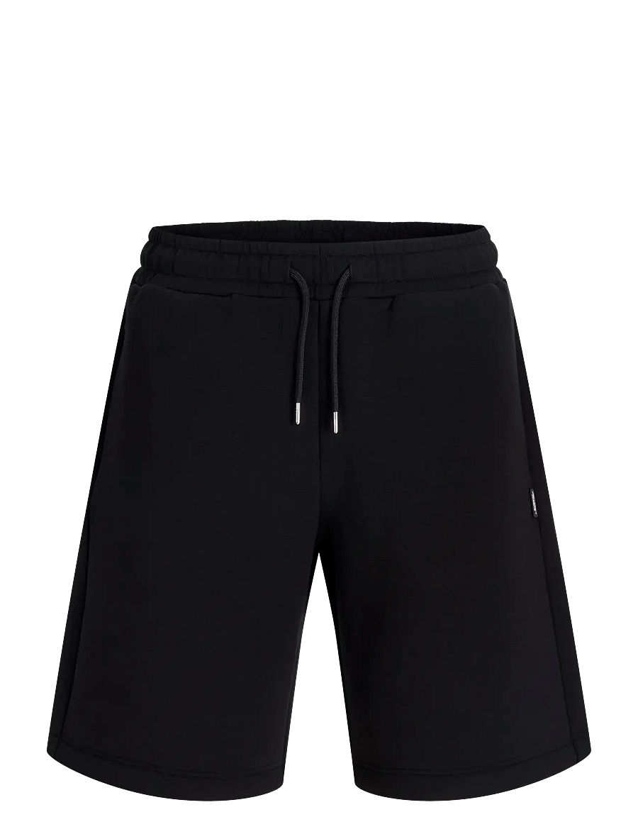 Jack & Jones - JPSTBILL SCUBA SWEAT SHORTS MID - sweat shorts - black - 1