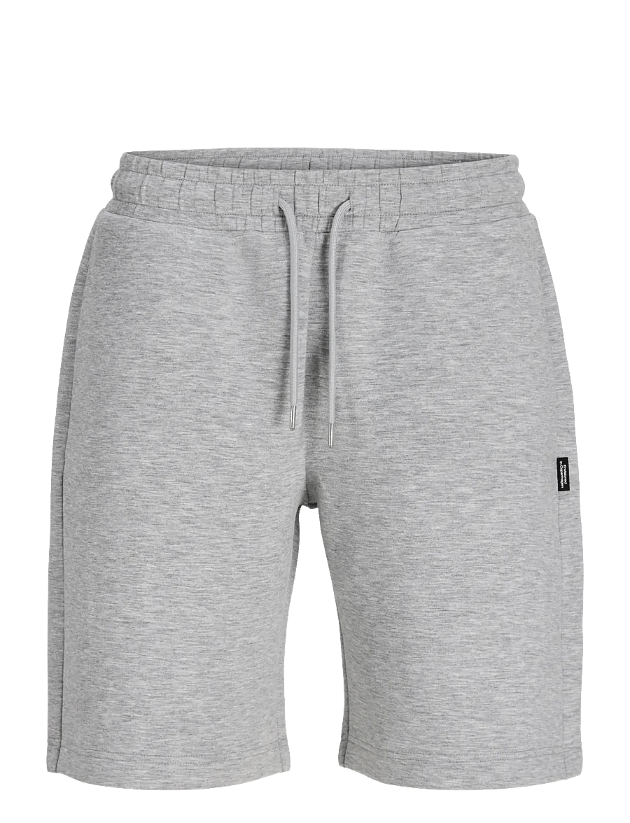 Jack & Jones - JPSTBILL SCUBA SWEAT SHORTS MID - sweatshorts - light grey melange - 1