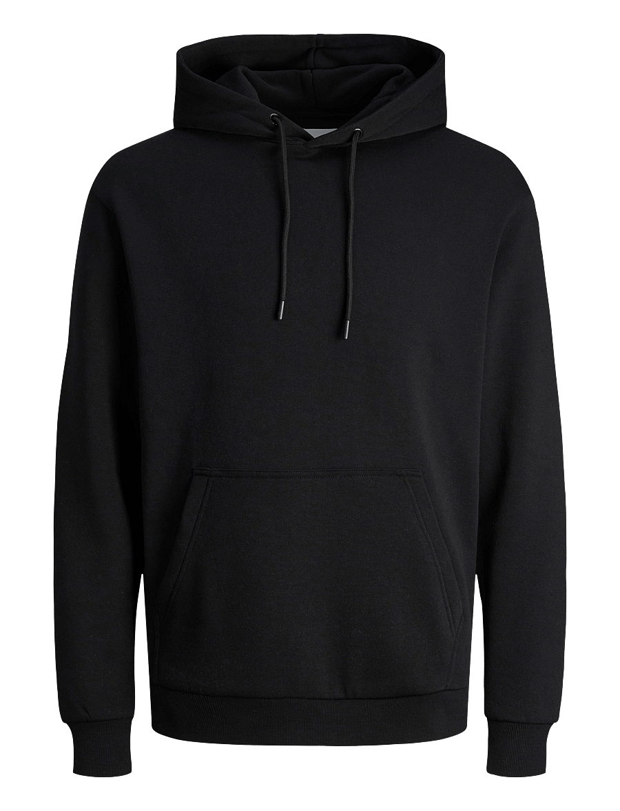 Jack & Jones - JJEBRADLEY SWEAT HOOD UNC SET PK MP - track jackets - black - 1