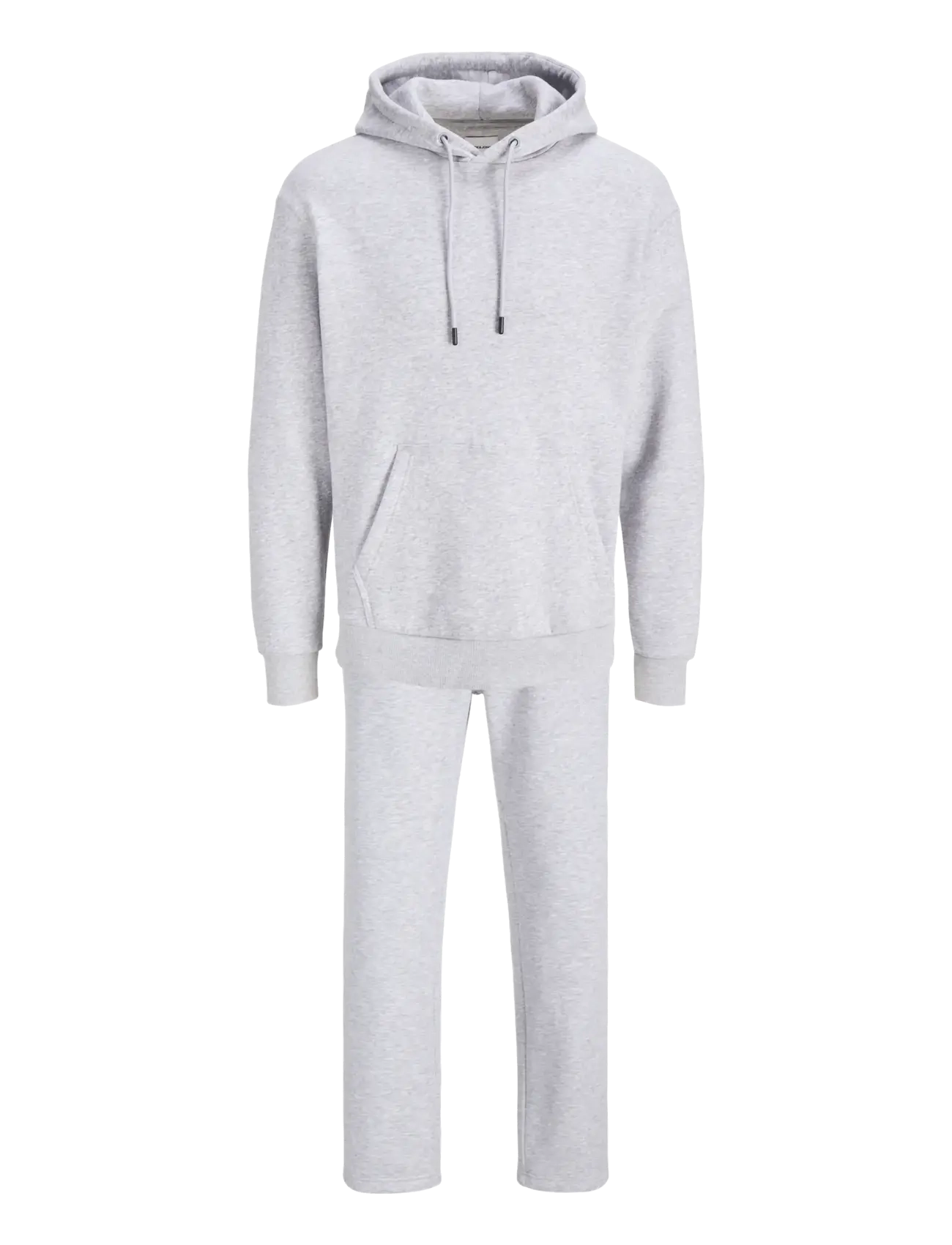 Jack & Jones - JJEBRADLEY SWEAT HOOD UNC SET PK MP - light grey melange - 1