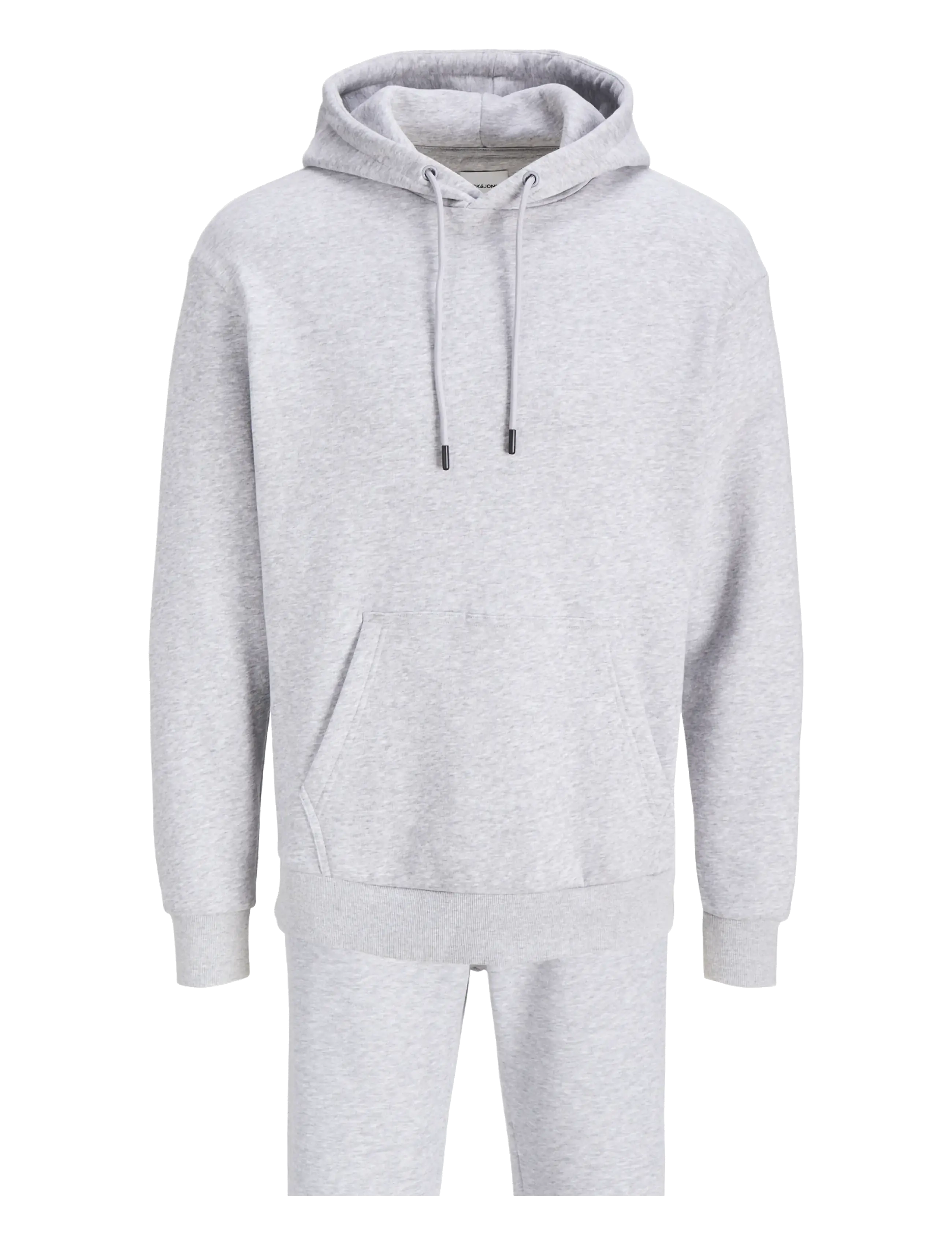 Jack & Jones - JJEBRADLEY SWEAT HOOD UNC SET PK MP - light grey melange - 2