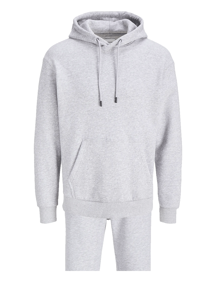 Jack & Jones - JJEBRADLEY SWEAT HOOD UNC SET PK MP - light grey melange - 2